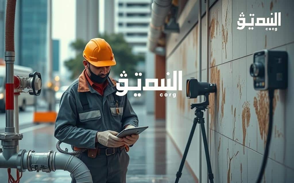 كشف تسربات الندى بالرياض