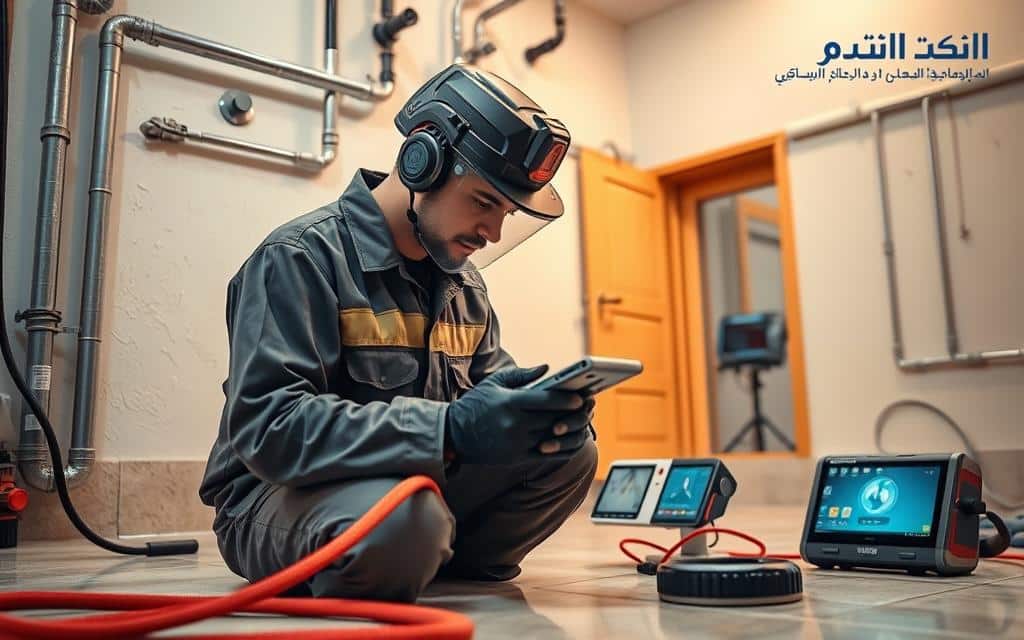 كشف تسربات الندى بالرياض